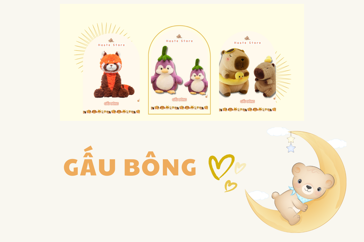 Gấu Bông tại haste