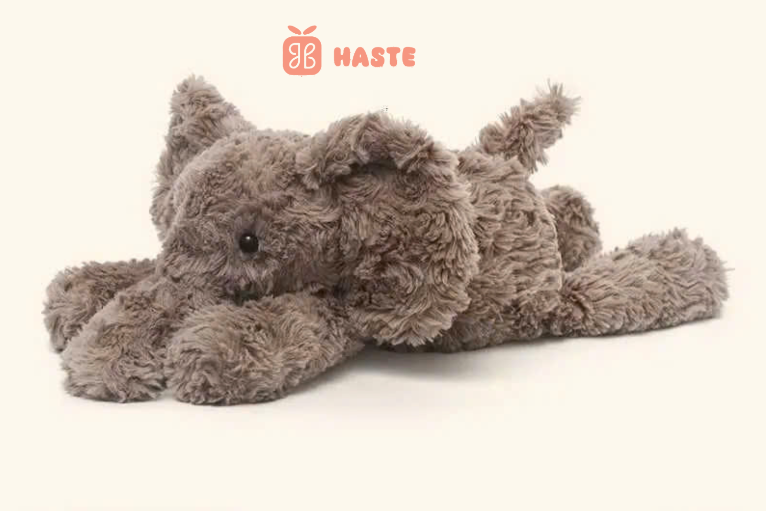 Gấu Thú Bông Voi Ma Mút Nâu Nằm Lười Gấu Bông Độc Đáo tại haste