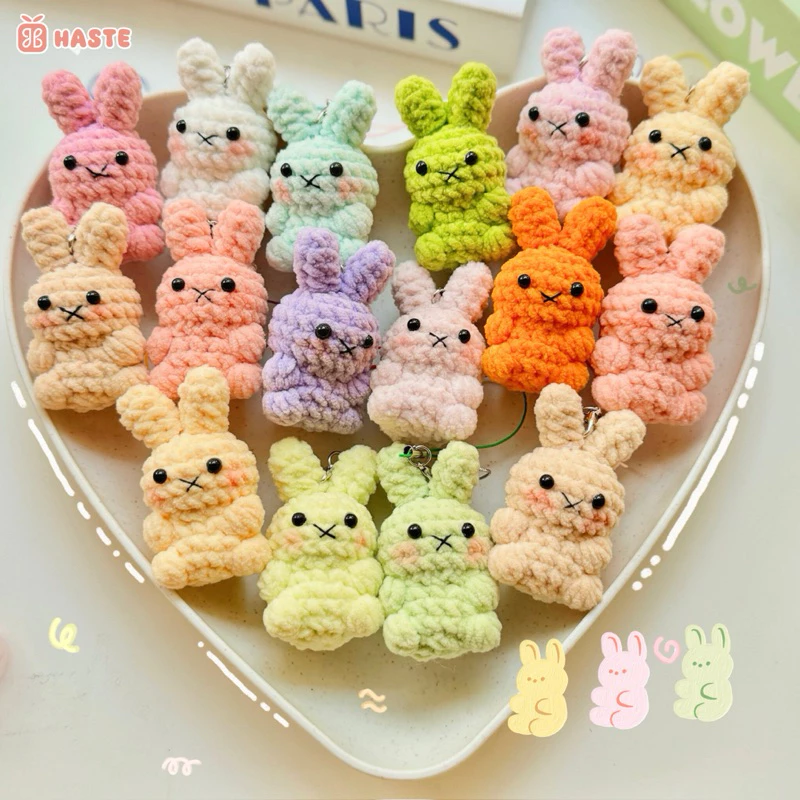Móc Khoá Len Hoa Hướng Dương Bó Hoa Mini tại haste