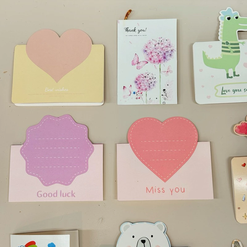 Thiệp Giấy Quà Tặng Kèm Lời Chúc Thư Tay Dễ Thương tại haste