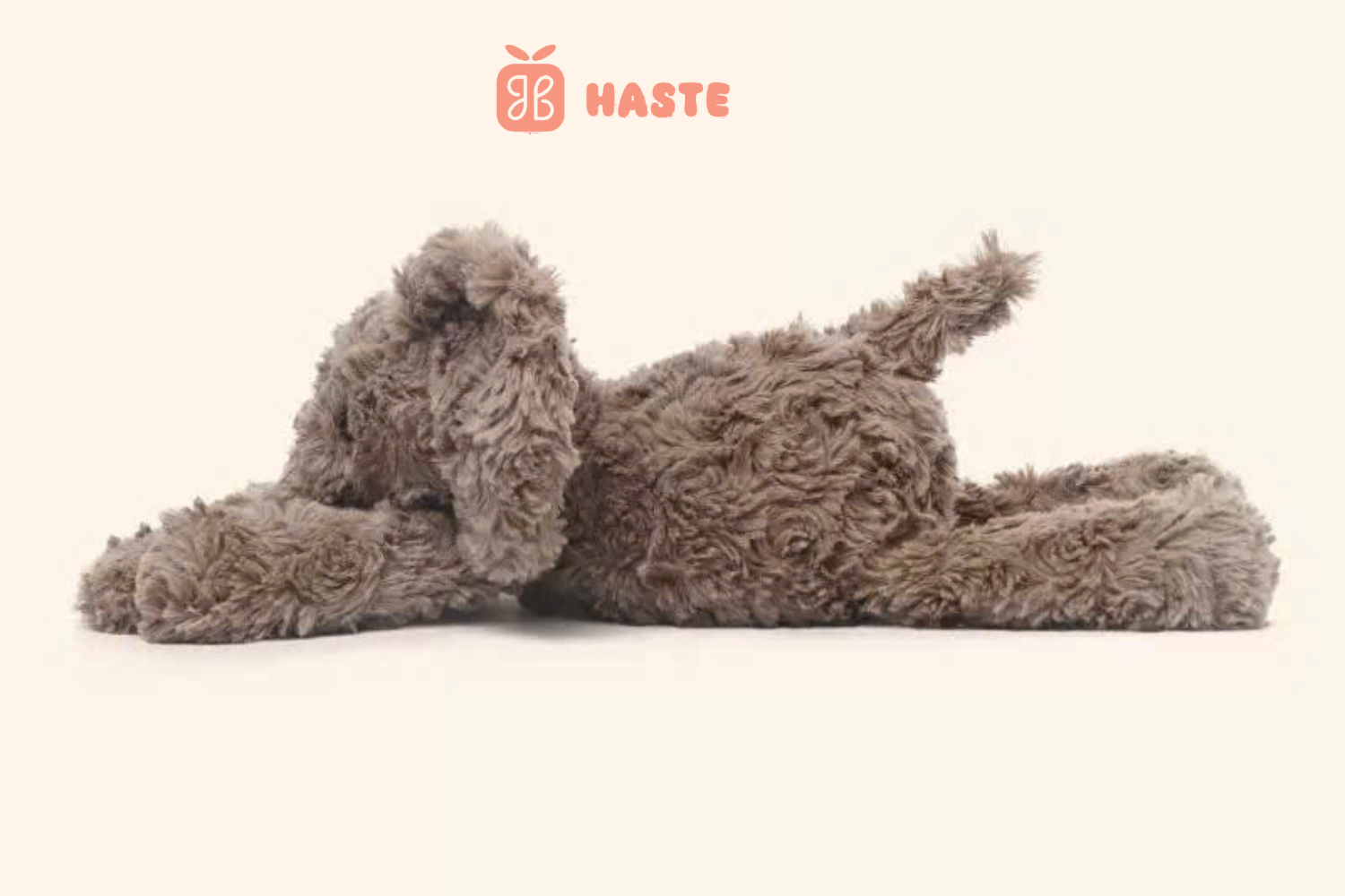 Gấu Thú Bông Voi Ma Mút Nâu Nằm Lười Gấu Bông Độc Đáo tại haste